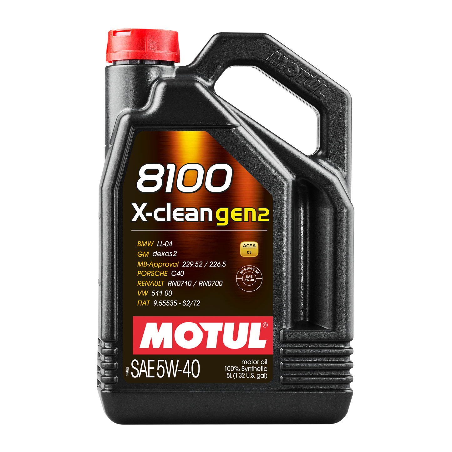 Motul 8100 X-CLEAN GEN2 5W-40, 5 liter