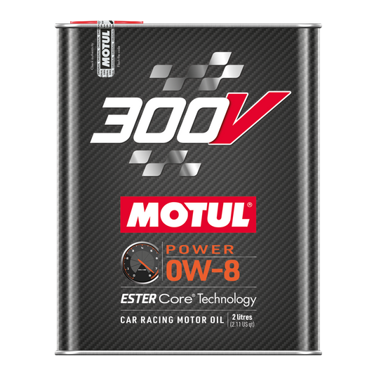 Motul 300V POWER 0W-8, 2 liter