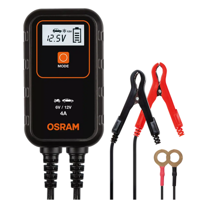 Smart batteriladdare OSRAM BATTERYcharge 904 6/12V 4A