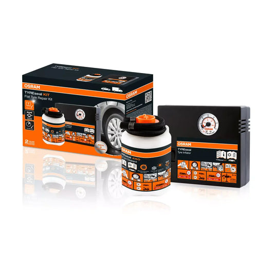 OSRAM TYREseal Kit inkl. Kompressor, Däcktätningsmedel & Väska
