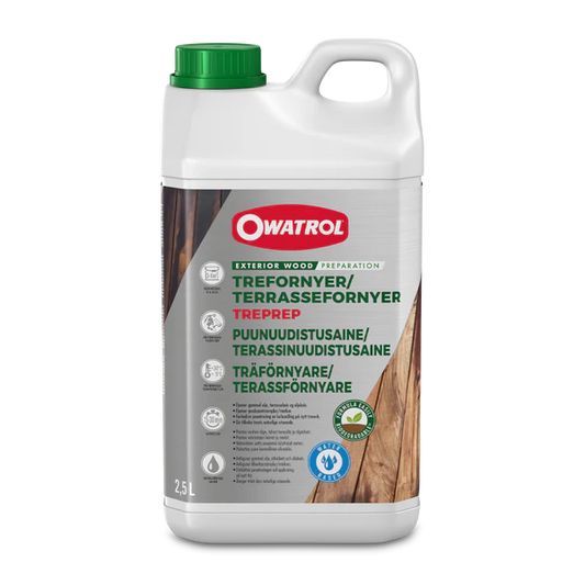 Terrassförnyare Owatrol Treprep, 2,5 liter