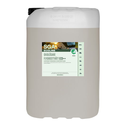 Svanenmärkt SGA Ecoline Oxidlösare Flygrosttvätt ECO++, 25 Liter