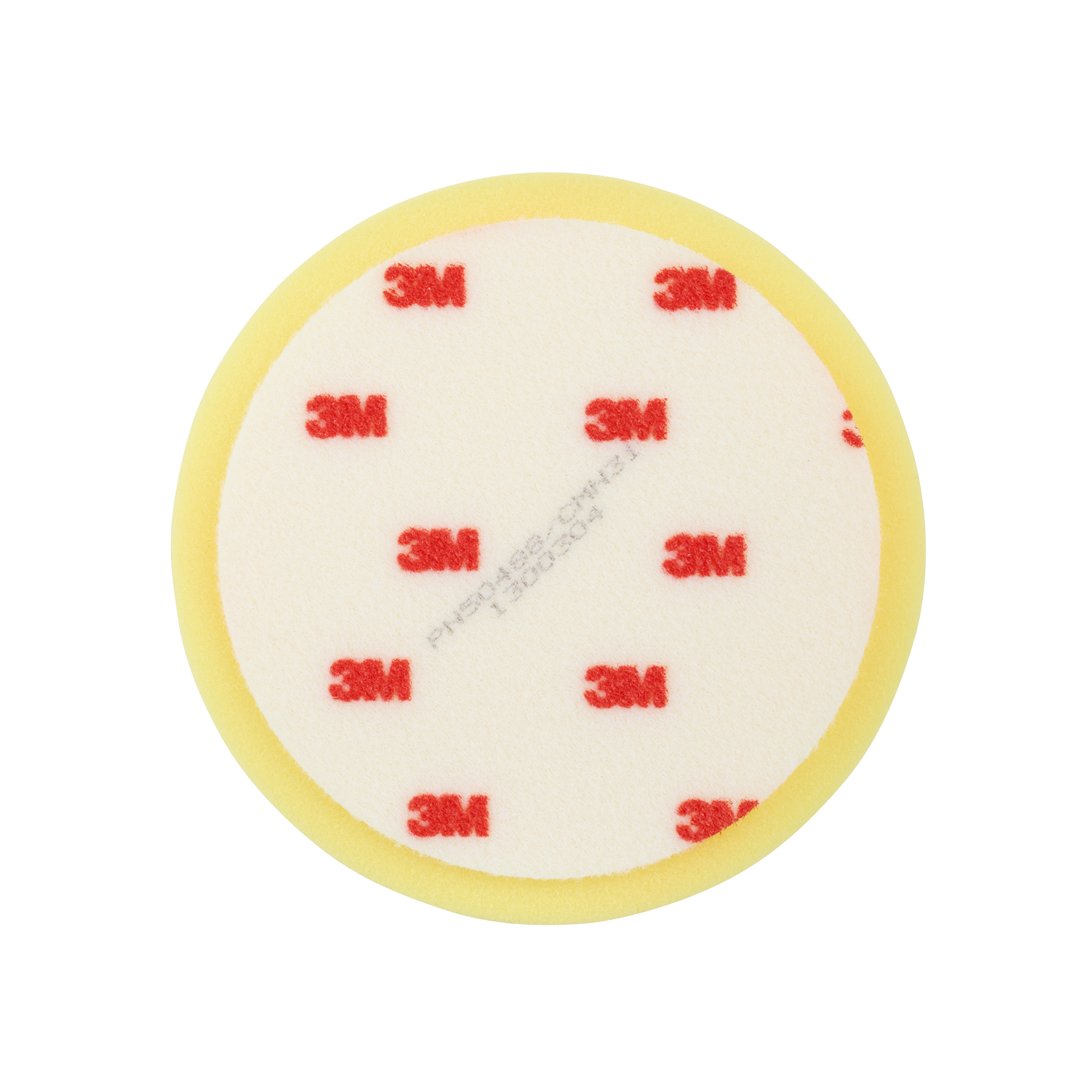 Polerrondell 3M Gul Våfflad, 150 mm