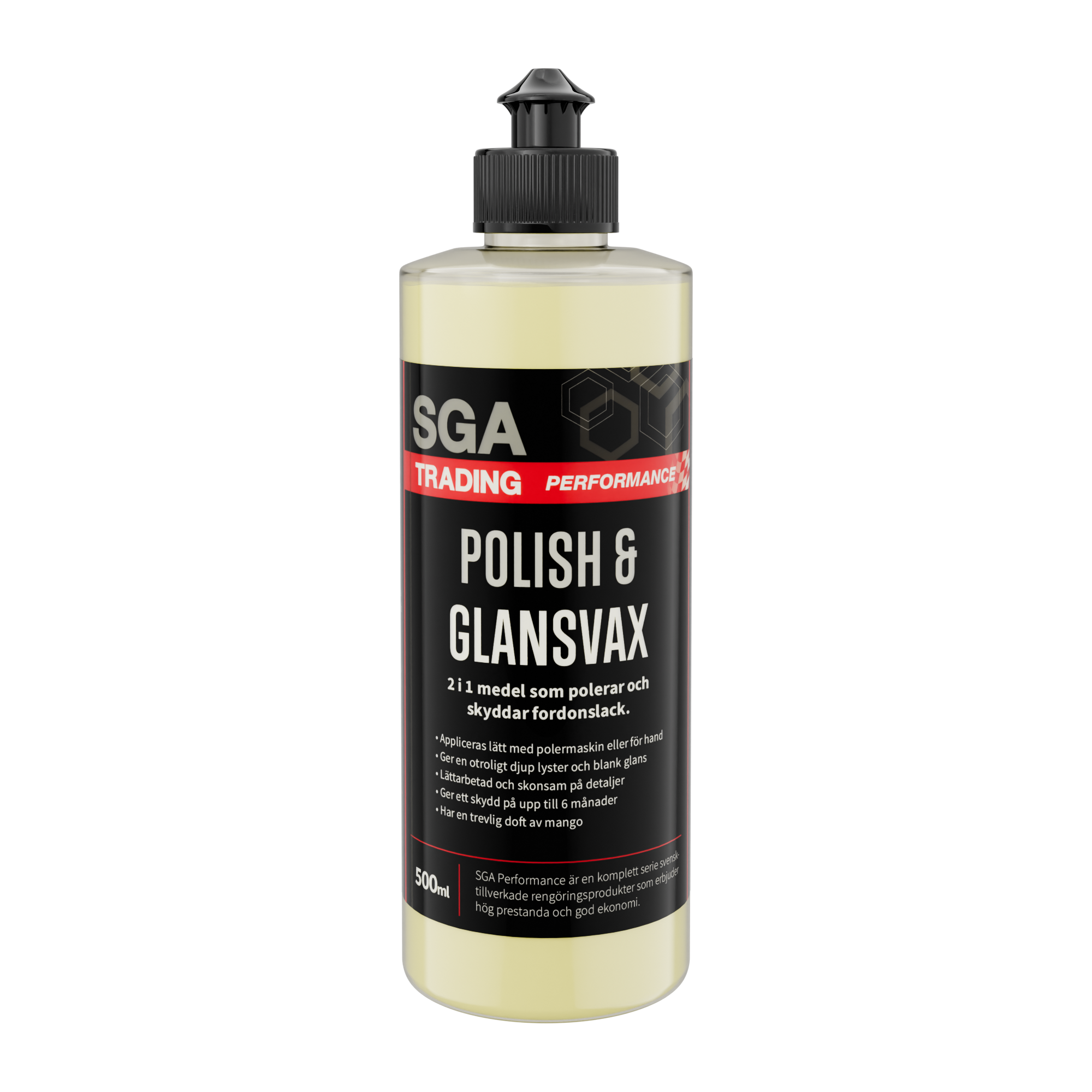 Glansvax SGA Performance Polish & Vax, 500 ml