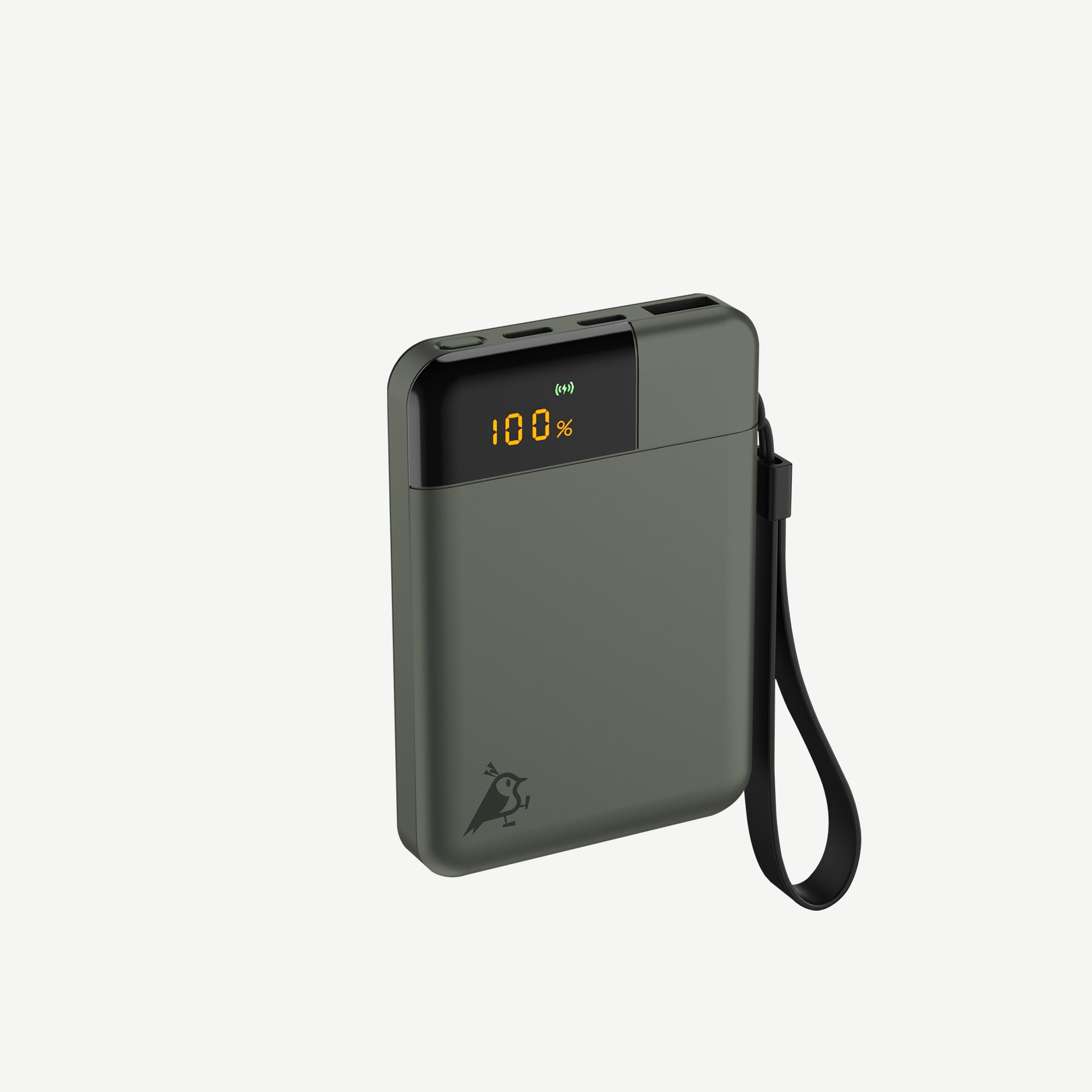 Aqiila Powerbird B5M powerbank 5 000 mAh 12W mossgrön