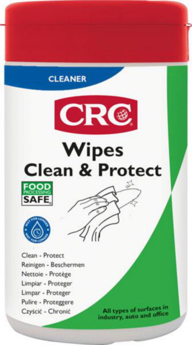 CRC Wipes Clean & Protect 50st/frp