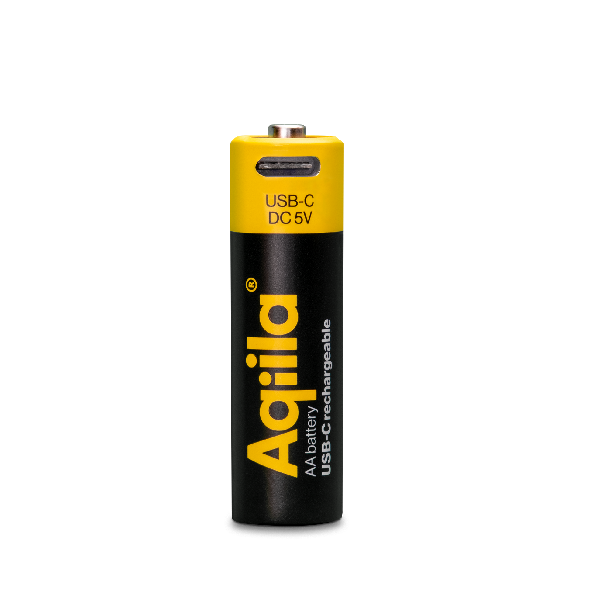 Aqiila Rechargeable USB-C Batteries AA 2000mAh 4-P