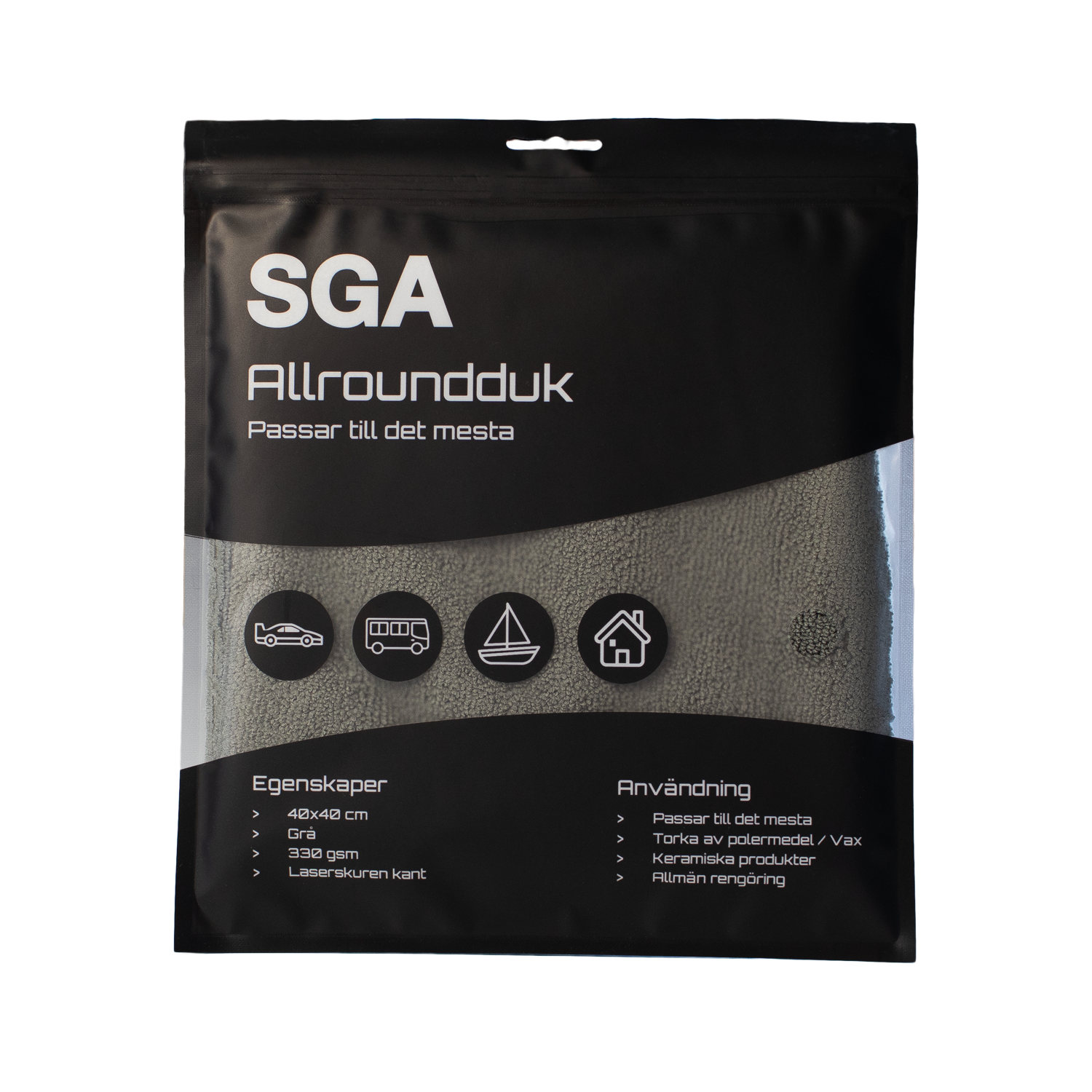 Mikrofiberduk SGA Allroundduk framsida