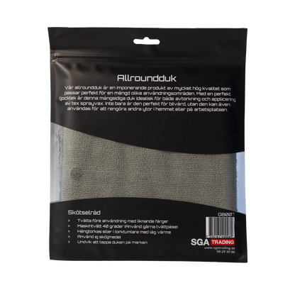 Mikrofiberduk SGA Allroundduk baksida