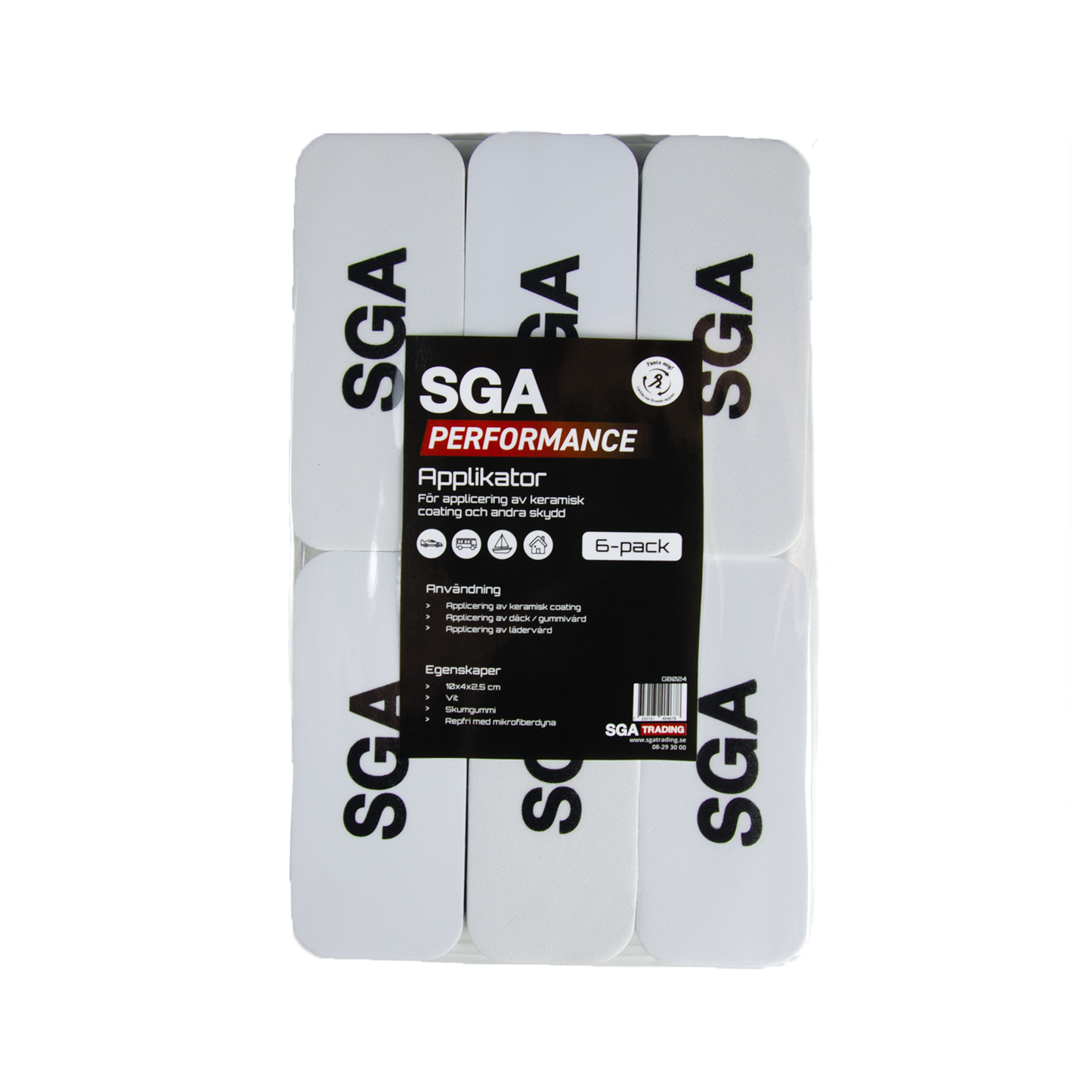 Applikator SGA Performance Applikator 6-pack