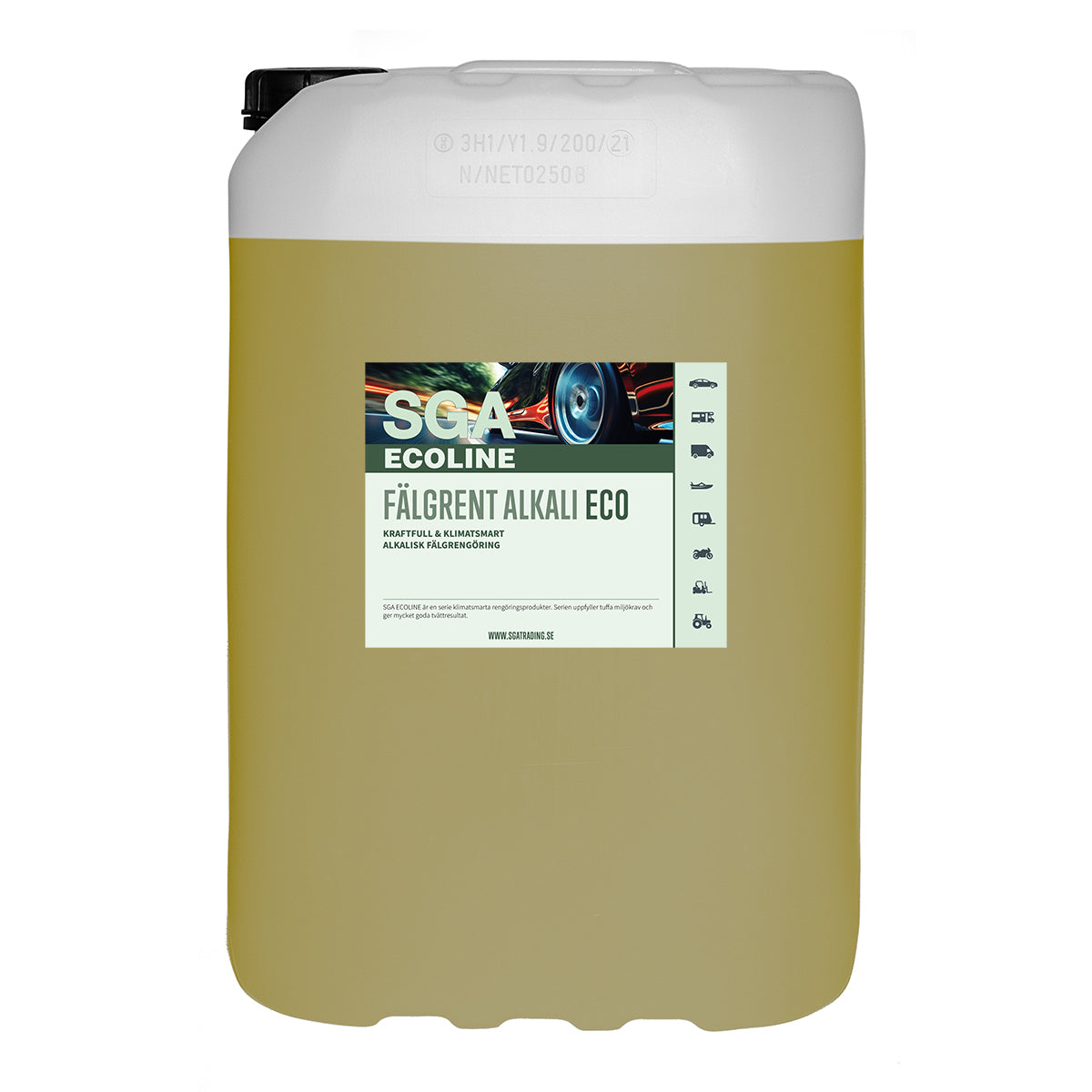 SGA ECOLINE Fälgrent Alkali ECO 25L
