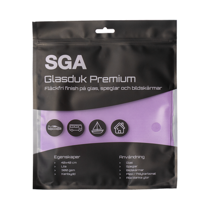 Glastorkduk SGA Glasduk Premium framsida