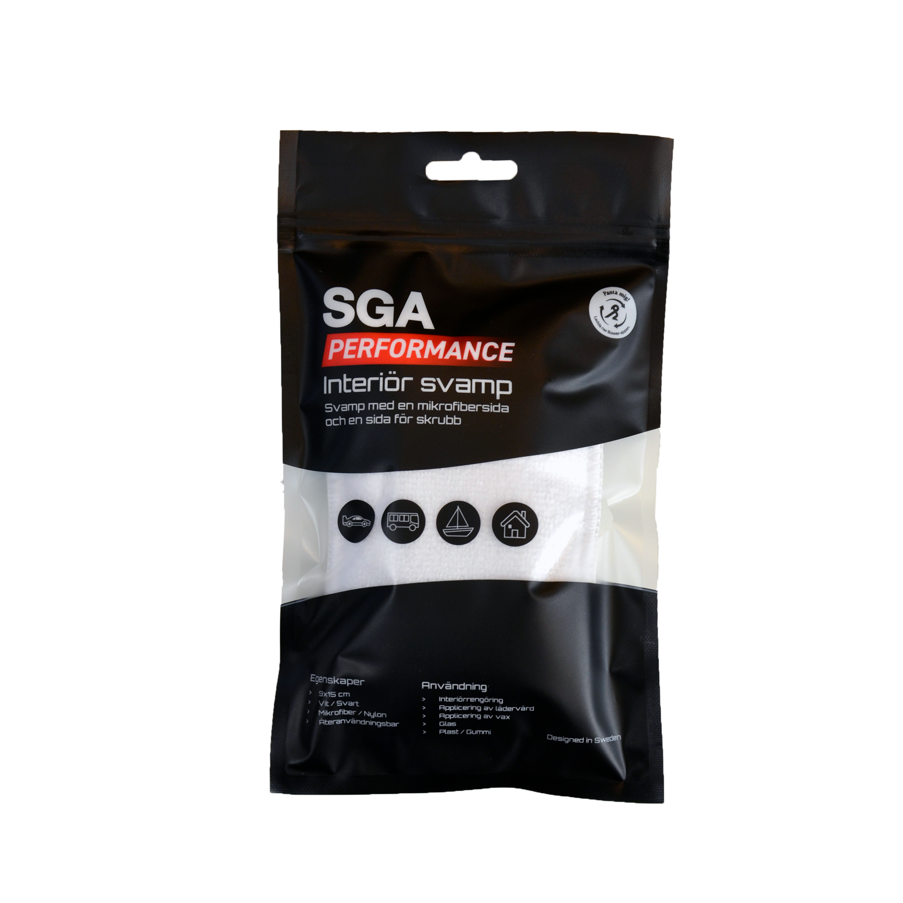 Interiörsvamp SGA Performance Mikrofiber Scrub pad