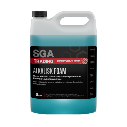 Alkalisk skumavfettning SGA PERFORMANCE Alkalisk foam 5 Liter