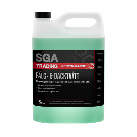 SGA Performance Fälg-och däcktvätt 5L