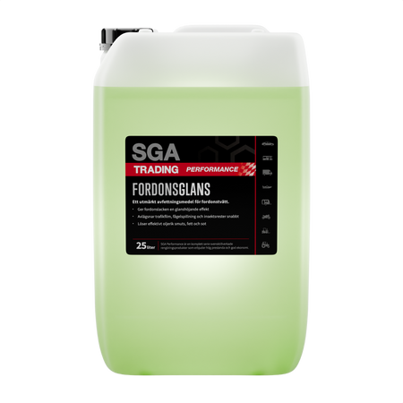 Alkalisk avfettning SGA PERFORMANCE Alkalisk förtvätt fordonsglans, 25 liter