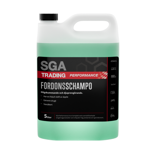 Bilschampo SGA PERFORMANCE Fordonsschampo 5 Liter