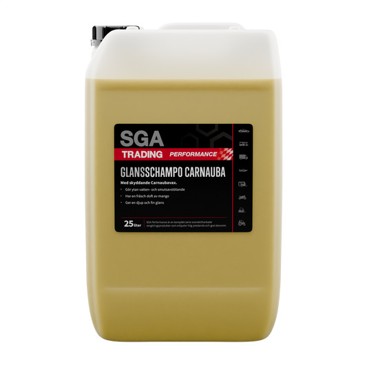 Bilschampo SGA PERFORMANCE Glansschampo Carnaubavax 25 Liter