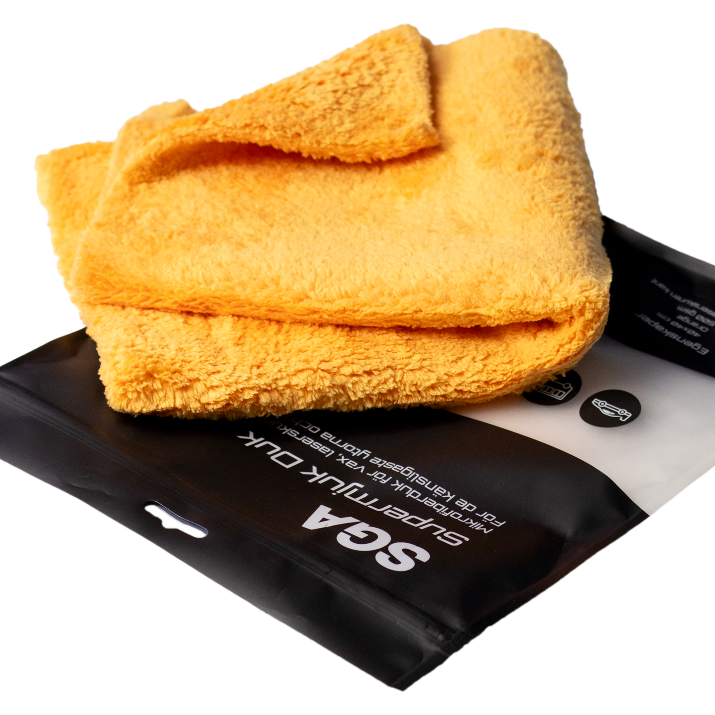 Mikrofiberduk SGA Supermjuk Duk öppnad