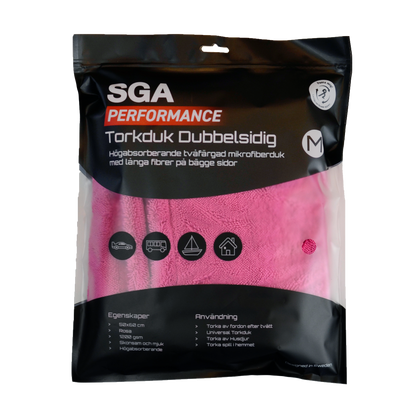 Torkhandduk SGA Performance Torkduk Dubbelsidig Rosa - Medium, 50x60 cm