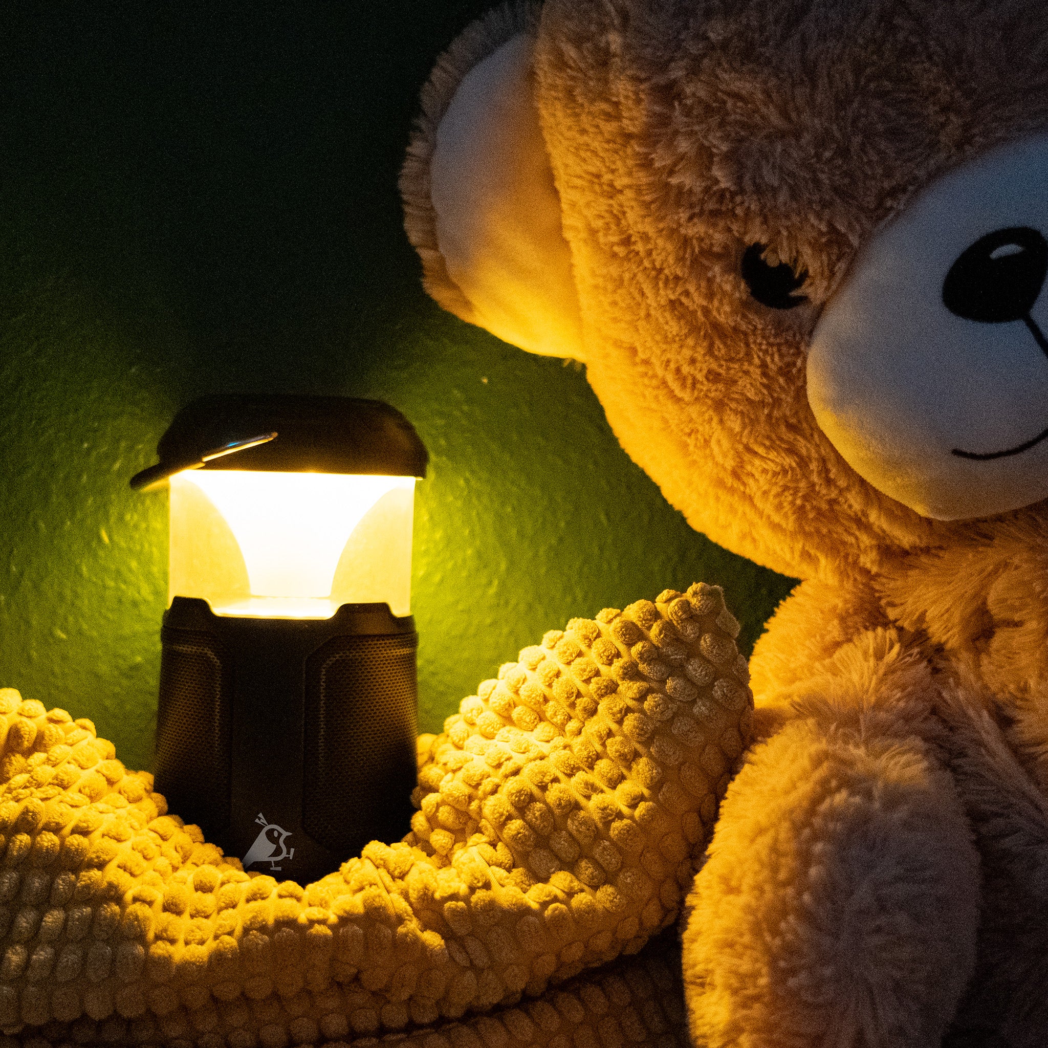 Aqiila Soundbird B10 Dimbar LED-lampa med högtalare 10 000 mAh svart