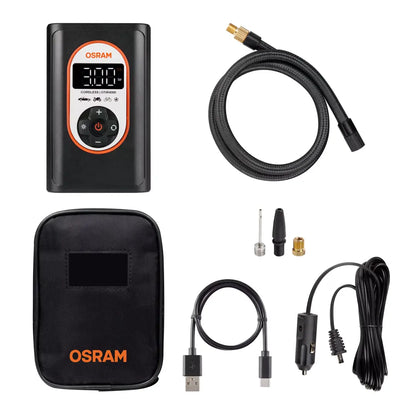 OSRAM TYREinflate 4000 Laddningsbar Luftkompressor