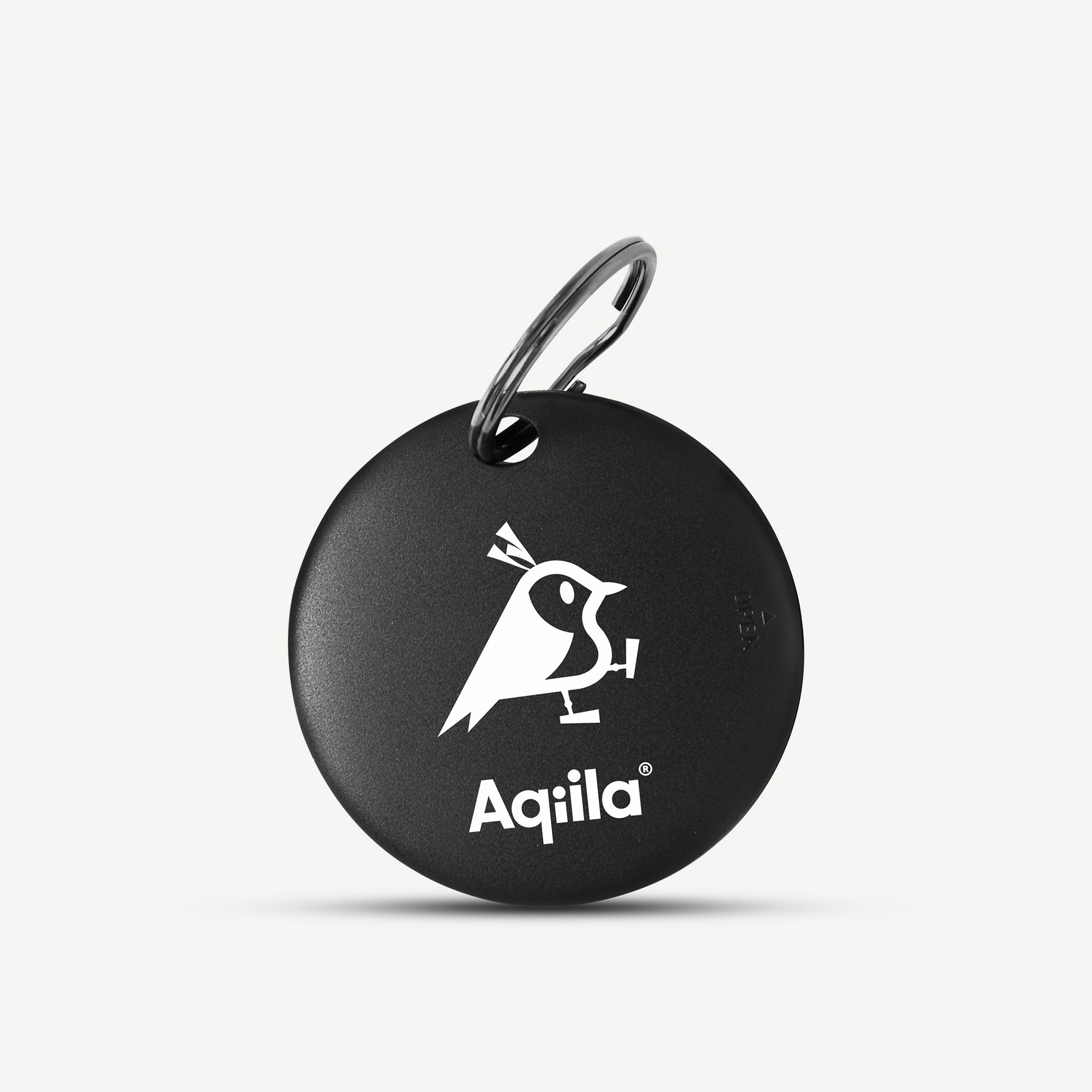 Aqiila Tagbird tracker med nyckelring svart