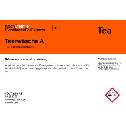 Koch-Chemie Etikett för Tomflaska
