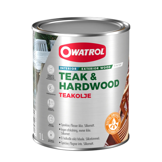 Teakolja Owatrol Penetrerande, 1 liter