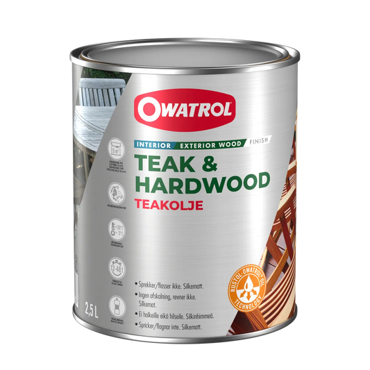 Teakolja Owatrol Penetrerande, 2,5 liter