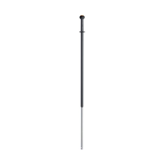Teleskopskaft Vikan Aluminium Grå m/Klicksystem,  Ø29 mm, 1235-1770 mm