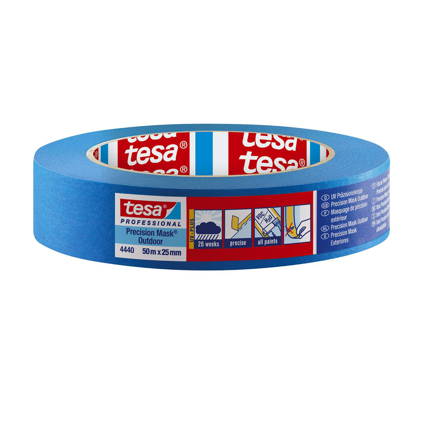 Maskeringstejp 4440Tesa, 38mm x 50m