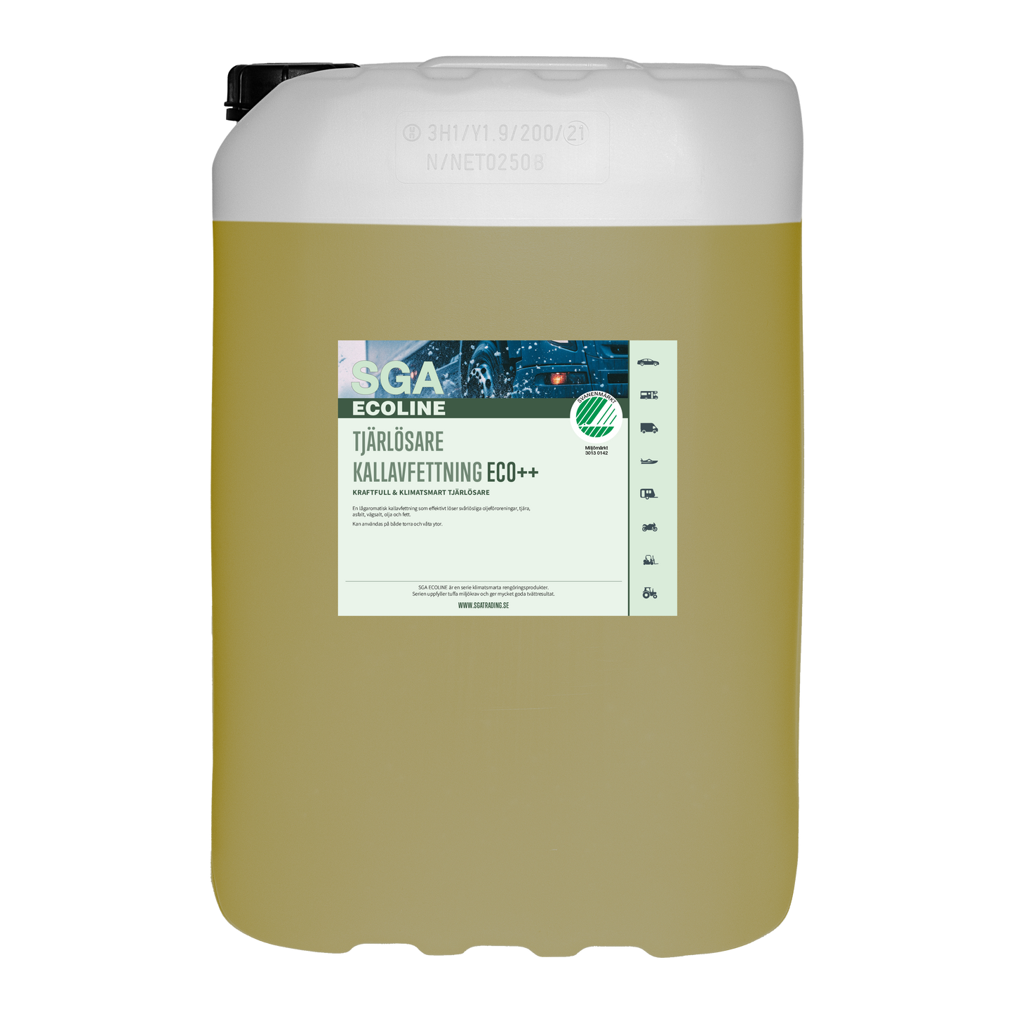 Svanenmärkt Kallavfettning SGA ECOLINE Tjärlösare Kallavfettning ECO++, 25 Liter