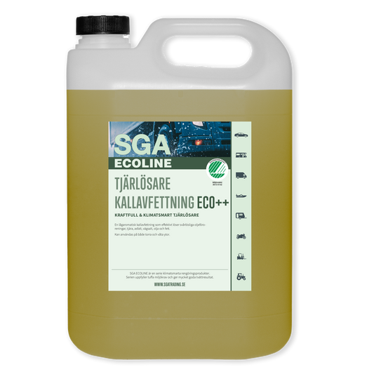 Svanenmärkt Kallavfettning SGA ECOLINE Tjärlösare Kallavfettning ECO++, 5 Liter