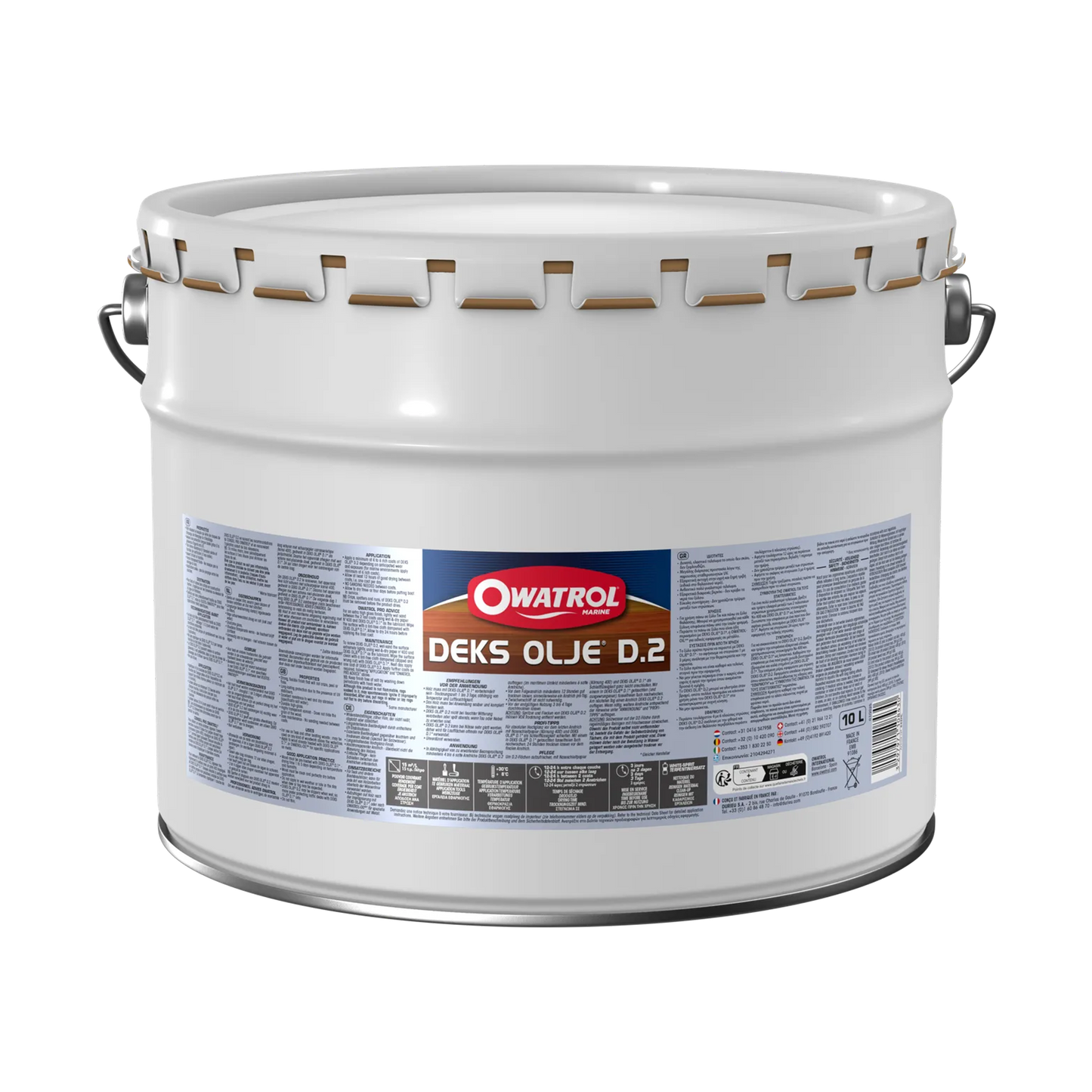 Träolja Owatrol Deks D2 Högblank, 10 liter