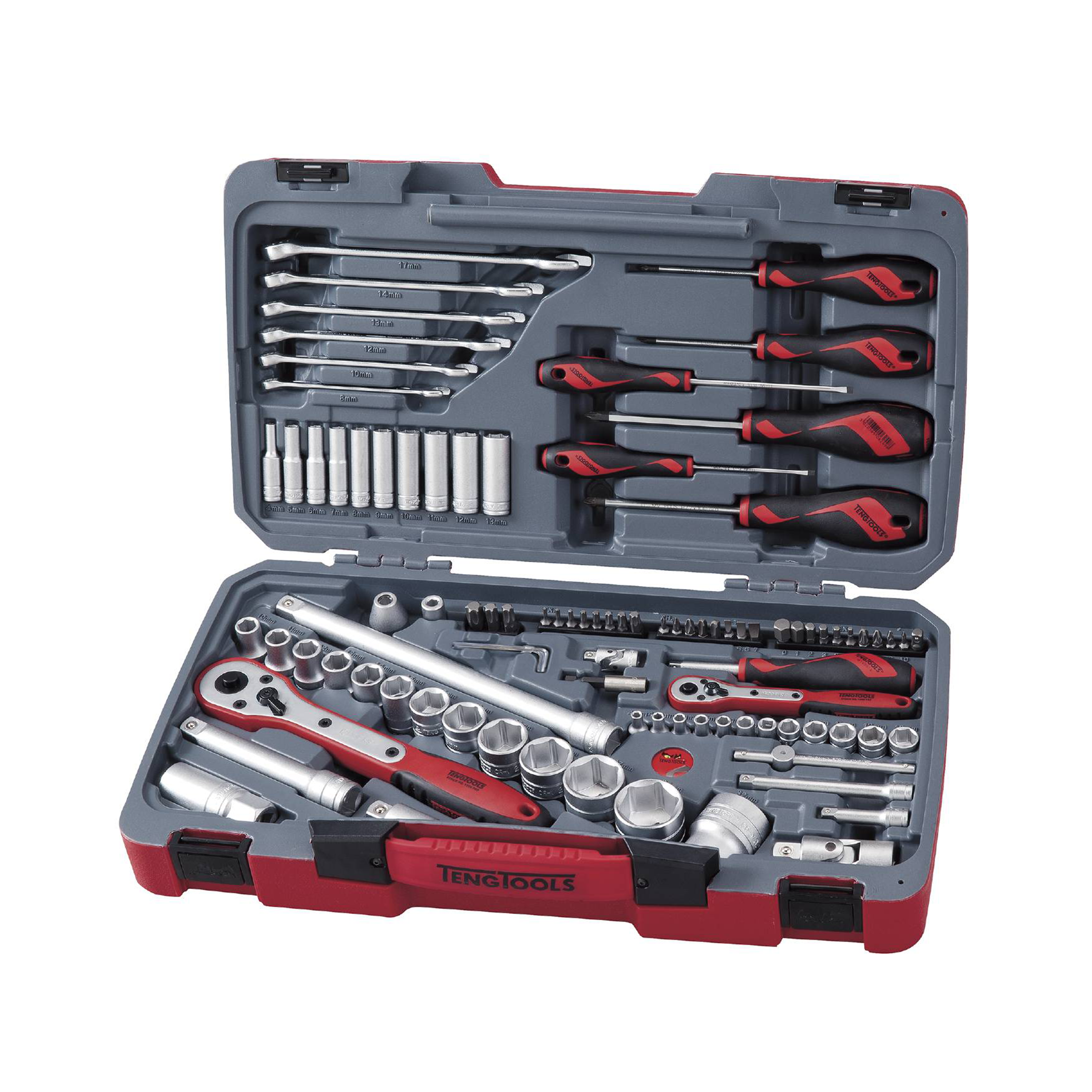 Verktygssats Hylsnyckelsats TengTools 95 delar