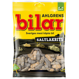 Bilar Saltlakrits Ahlgrens Bilar 100g