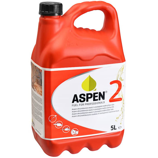 Aspen Alkylatbensin 2-Takt, 5 liter