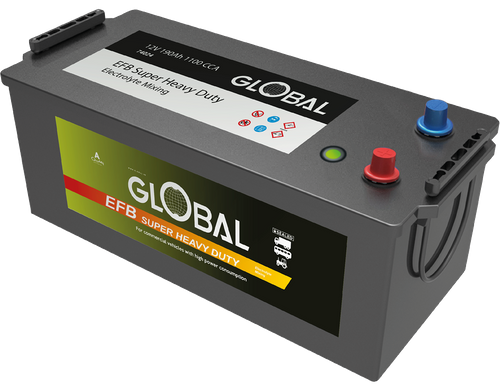 GLOBAL EFB+ SHD B START Batteri 190Ah