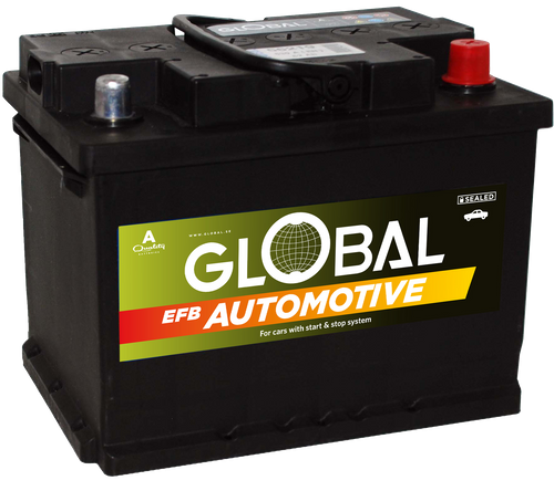GLOBAL EFB L2 START/STOP Batteri 60Ah