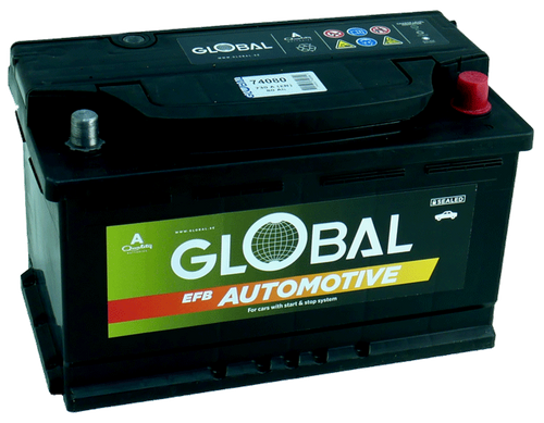 GLOBAL EFB L4 START/STOP Batteri 80Ah