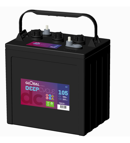GLOBAL L-105 TRAKTION Batteri 225Ah