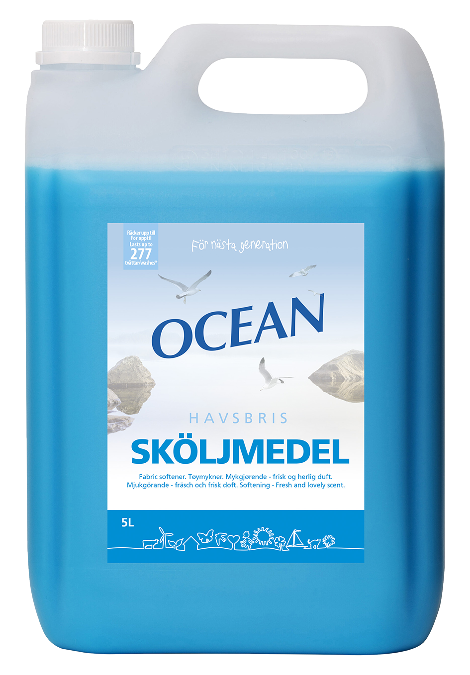 Ocean Sköljmedel Havsbris, 5L