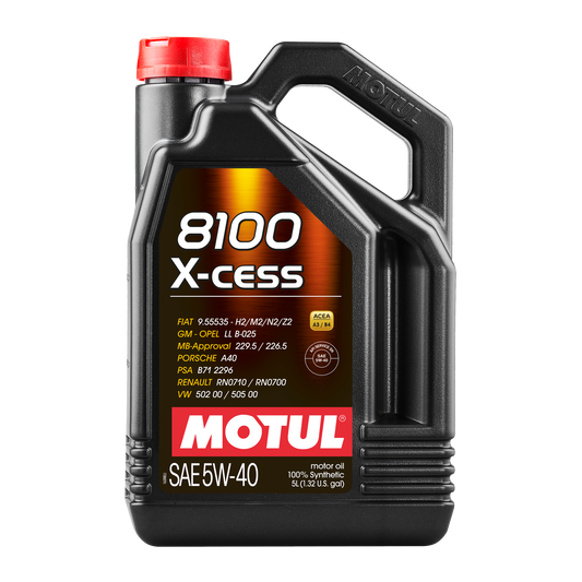 Motul 8100 X-CESS 5W-40, 5 liter
