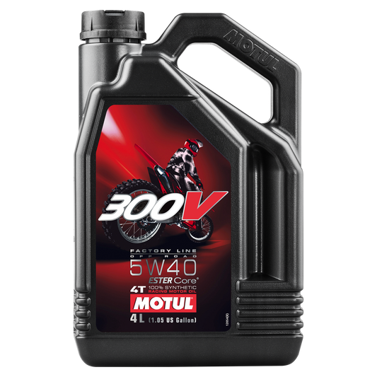 Motul 300V Factory Line Off-Road 5W-40, 4 liter