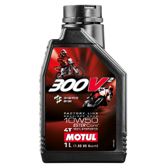Motul 300V 4T Factory Line 10W-50, 1 liter