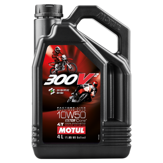 Motul 300V 4T Factory Line 10W-50, 4 liter