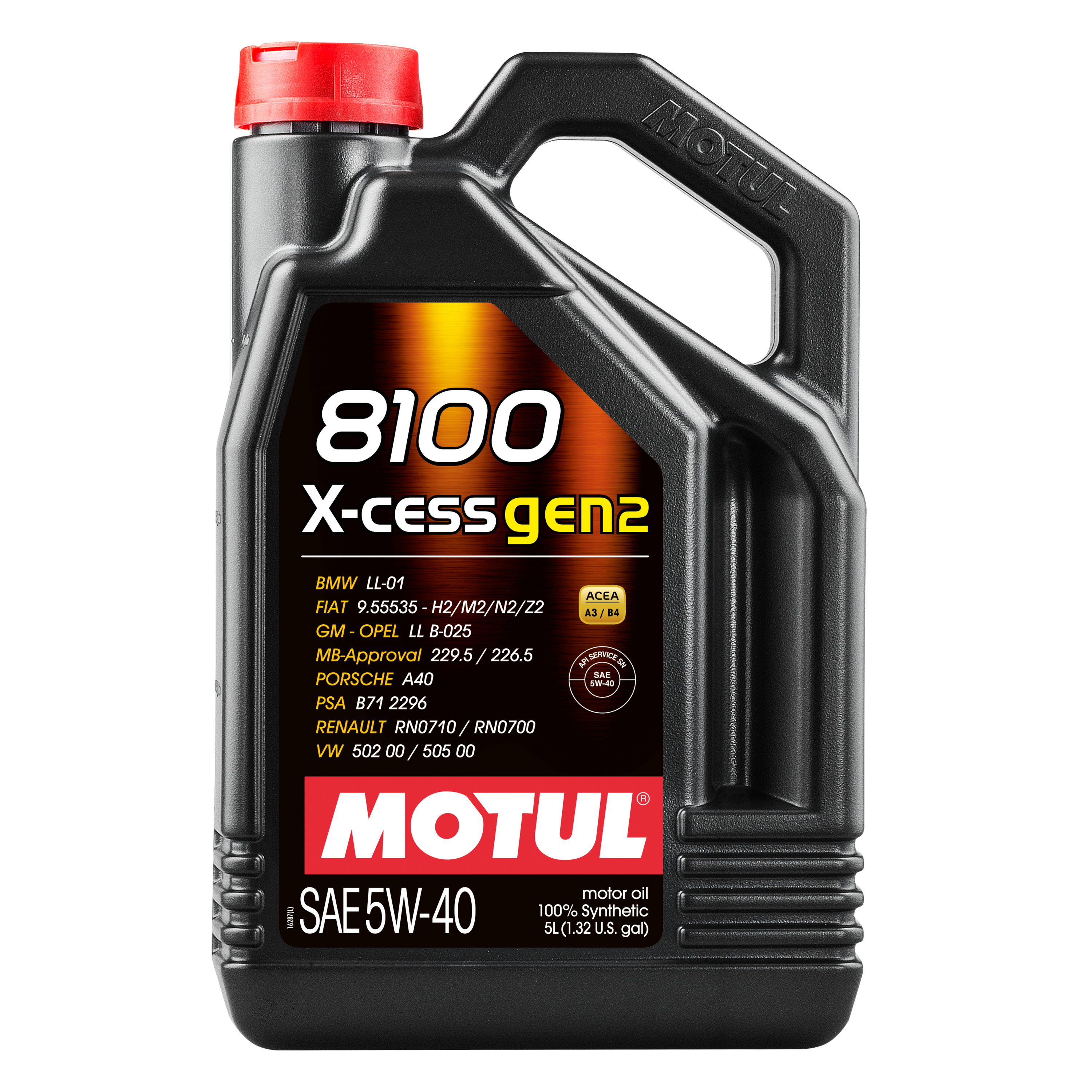 Motul 8100 X-CESS GEN2 5W-40, 5 liter