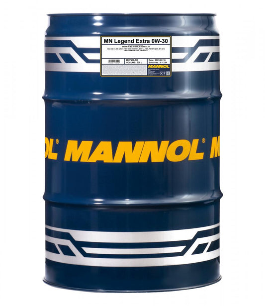 Motorolja Mannol Legend Extra 0W-30, 208 Liter