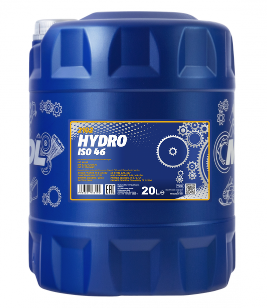 Hydralolja Mannol MN2102 Hydro 46 ISO46 DIN 51524-2, 20 liter